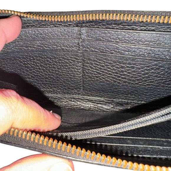 Gucci GG Continental Black Wallet, Host Pick for Luxury Posh Party!! - Picture 12 of 14